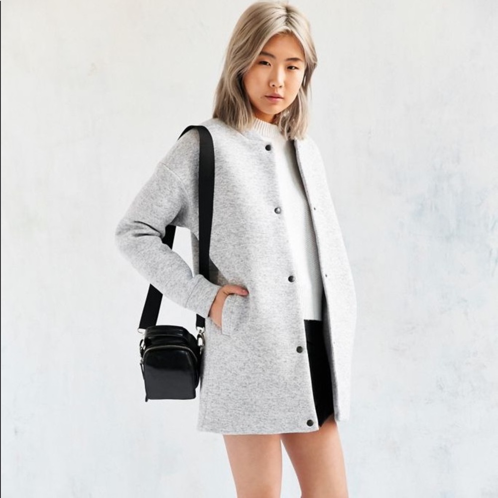 Urban Outfitters Luca Couture Long Knit Bomber